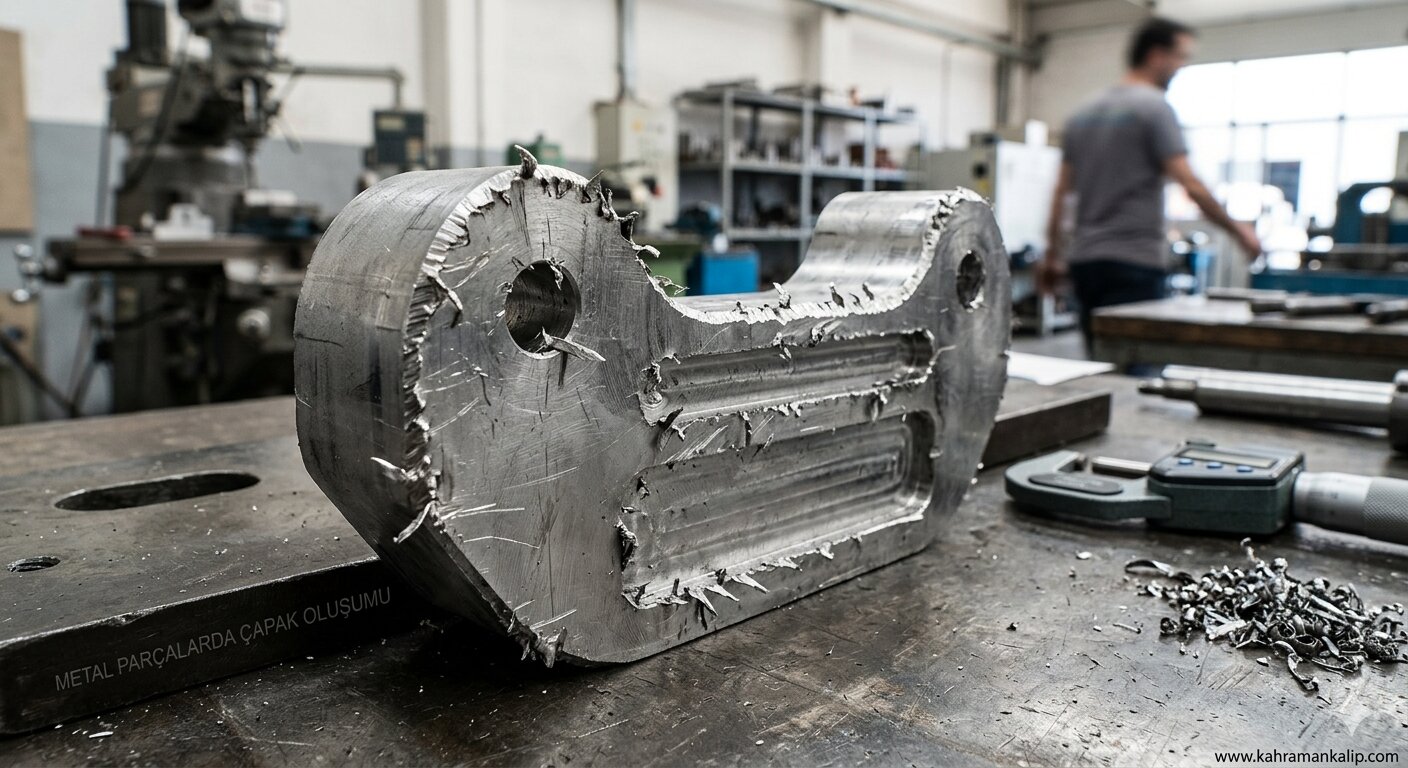 How Is Burr Formation Prevented in Metal Parts?