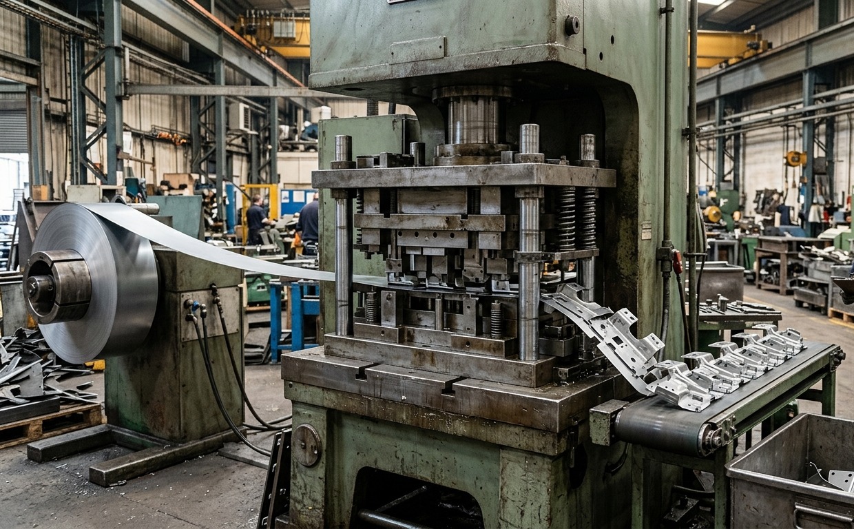 Advantages of Metal Part Production with Progressive Dies